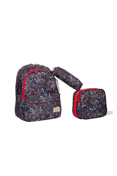 Miracle relaxion primary school backpack lunch bag and pencil case set