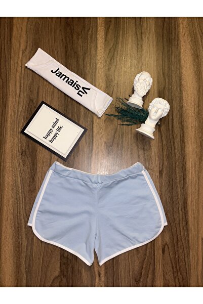 JamaisVu Şeritli Mini Şort