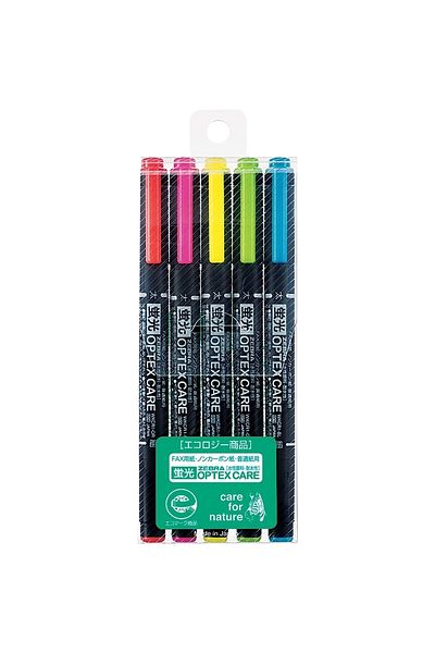 UCDKSHOP Optex Care Wkcr1-5 C Floarasan - 10 Color Marker Set