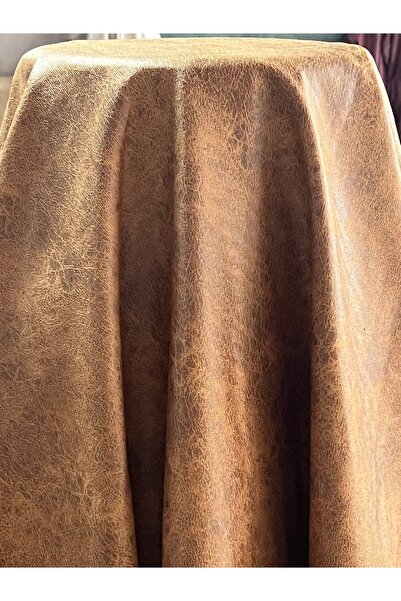 Eys Țesătură pentru tapițerie din nubuc portocaliu imprimat