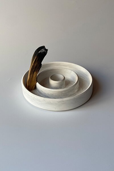 sin istanbul Circle Palo Santo Tütsülük, Şamdan Mermer Desen