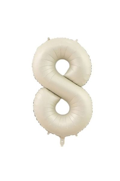 LOTUS PARTY 1 Year Old Stone Color Number Foil Balloon (34 Inch - 76 Cm)