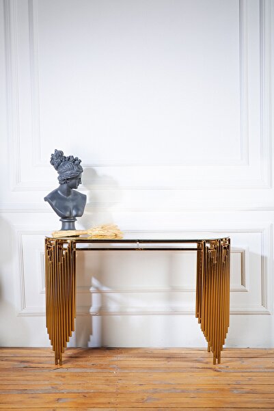 MENDY Ea Concept Piyano Model Şık Gold Paslanmaz Dresuar