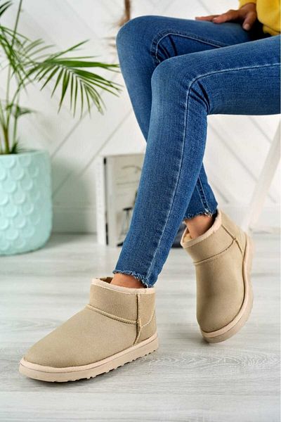 tusemmoda Νέα χειμερινά μποτάκια με χαμηλή σόλα με φτερωτά δάχτυλα