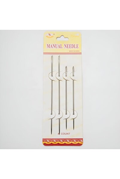 Metler Yorgan İğnesi İnce Çuvaldız 4'Lü Set Yorgan İğnesi