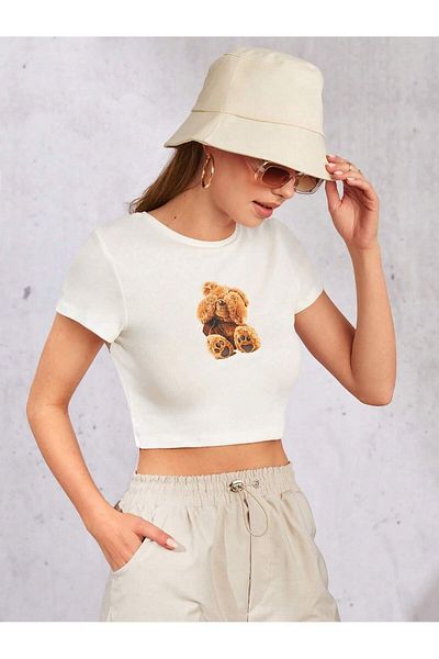 Jose Clothing ΓΥΝΑΙΚΕΙΑ ΛΕΥΚΗ ΕΚΠΤΩΜΕΝΗ ΚΟΡΥΦΑΙΑ ΜΠΟΥΖ ΣΤΟ ΚΟΝΤΟΜΑΝΙΚΙ