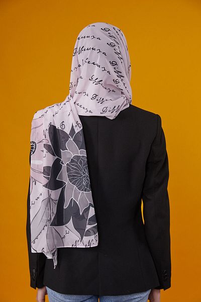 Differenza LOTUS PATTERNED SHAL - POWDER