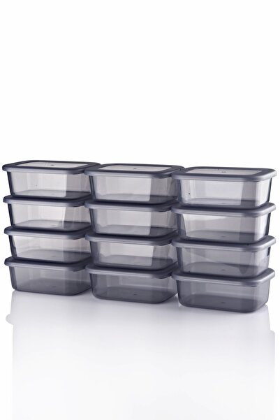 Bayev 12 Pieces 250 ml Storage Container Set - Breakfast Pulses Snack Bowl Fruit Spice Storage Box