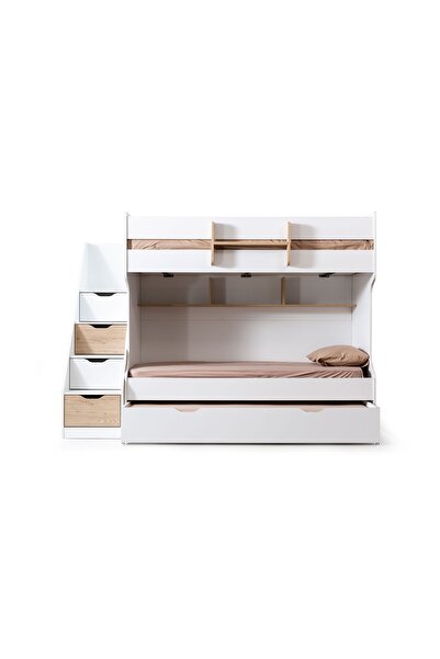 CaddeYıldız Bianca Compact Merdivenli Ranza