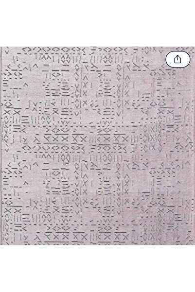 GÜMÜŞSUYU Deco Fashion Trend 15919 Antrasit Antitoz Yıkanabilir Pamuk Modern Halılar