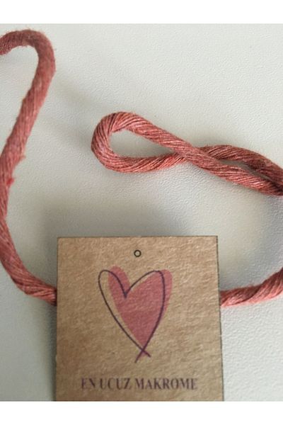 EN UCUZ MAKROME Macrame Rope (10 METERS) Single Twist Scan Hobby Mesh Bag Multipurpose Hobby Packaging Material