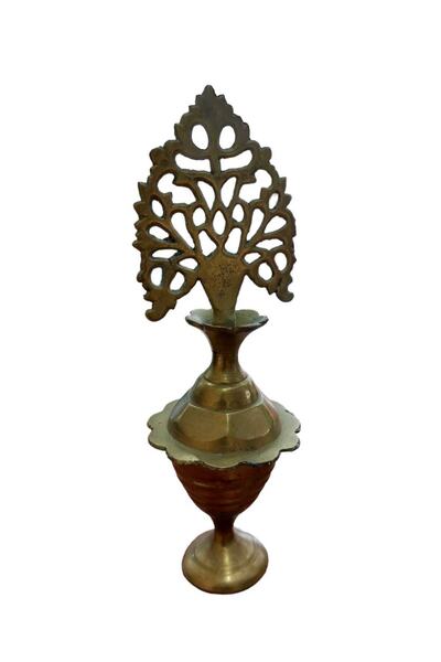 Dedemin Antikaları Antika Büyük Boy Pirinç Sürmedanlık