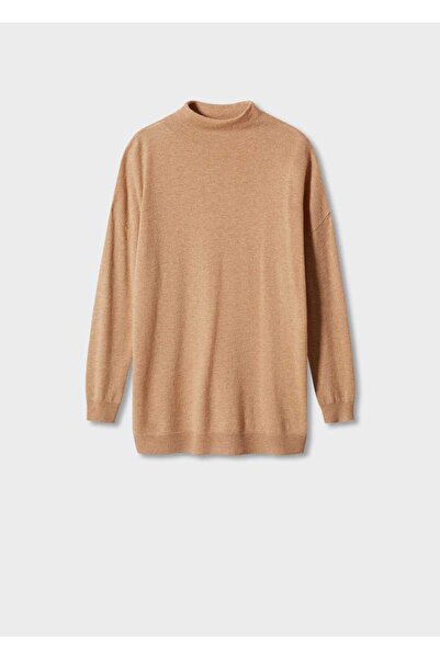 MANGO Woman Perkins Yaka%100 Yün Kazak
