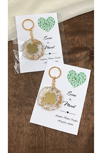 Masalsı Concept Söz Nişan Nikah Kına Düğün Hediyeliği Epoksi Anahtarlık 25 Ad...