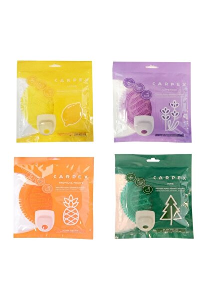 Carpex 4'lü Pisuvar Koku Giderici Süzgeci