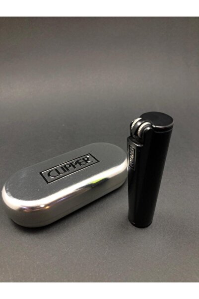 Clipper Siyah Benzinli Çakmak Papatyagift