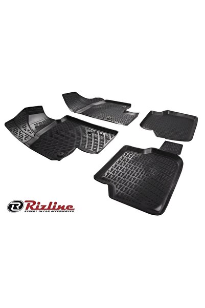 Rizline Audi A3 2003-2012 Siyah 3D Havuzlu Paspas