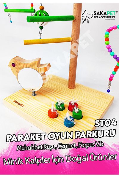 SAKAPET Forpus Sevda Game Track - Budgie St04
