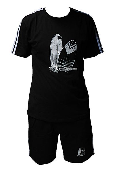 Wooppo -Men's Shorts Set - Black