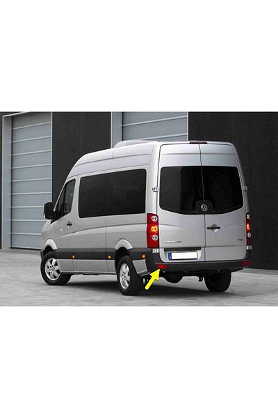 PLASTECH Vw Crafter 2006-2016 Rear Bumper Left Reflector Cat Eye 2e0945105
