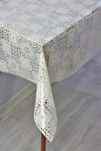 DedeEvTekstil Față de masă ștergabilă cu acoperire transparentă din PVC-072d-...