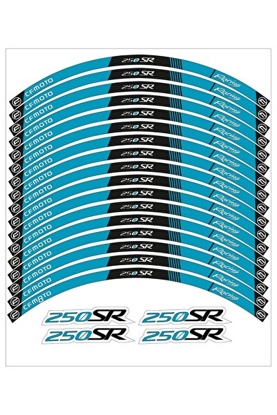 PROMOT CFMOTO 250SR STİCKER JANT ŞERİT