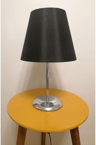 RİOLİGHT RETRO20 Rustic Vintage Chrome Body Sand - Lampholder Lampshade 1xE27