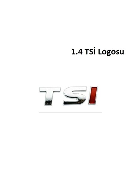 EDEXPORT Tsı Amblem Çıkartması Araba-Golf Jetta Passat Mk4 Mk5 Mk6