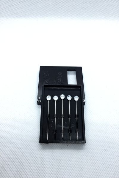 Çınar Aksesuar Scarf Pin - Stone Bulk Pin -(5 Pieces)
