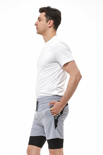 Altay Ανδρικό ριγέ αθλητικό σορτς