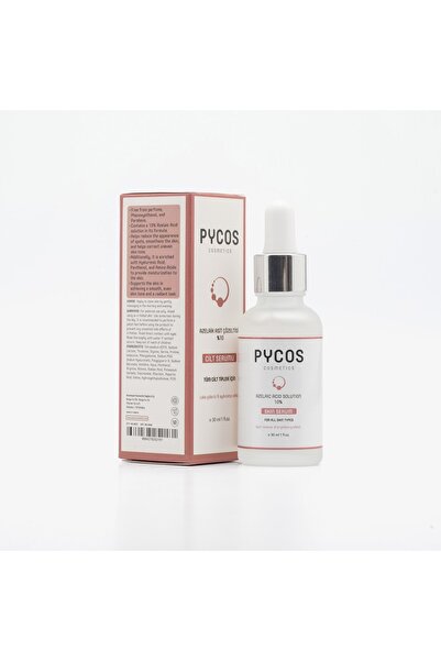 PYCOS COSMETICS Azelaik Asit Solüsyon %10 Aydınlatıcı, Leke Karşıtı Cilt Bakı...