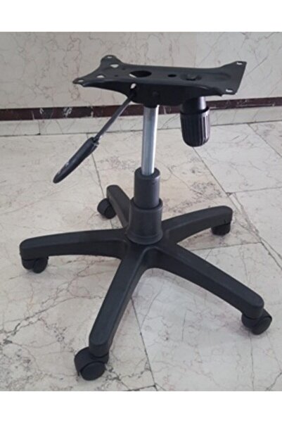 YILDIZSİT Büro Ofis Koltuğu Yıldız Ayak Seti Tek Kollu Mekanizma 100 Lük Siyah Pistonlu