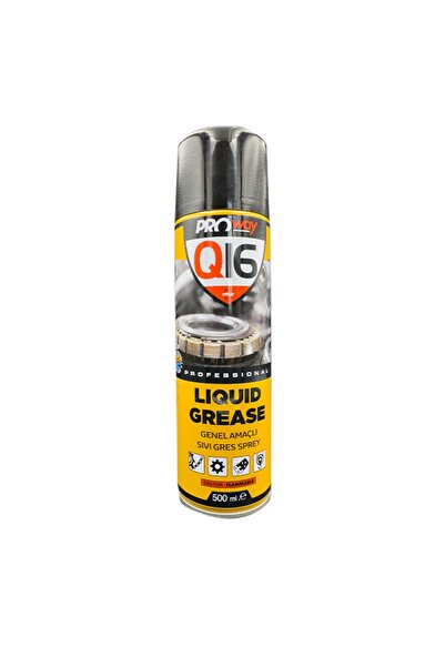 PROWAY Genel Amaçlı Sıvı Gres Sprey 500 ml - Q16 LIQUID GREASE