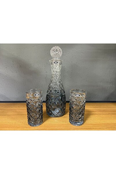 Aless GLASS EL YAPIMI CAM KARAF,SÜRAHİ,ŞİŞE + 6 BARDAK TAKIM