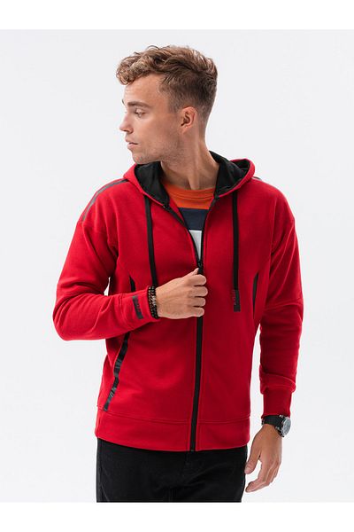 OMBRE Sweatshirt mit Reißverschluss B1076