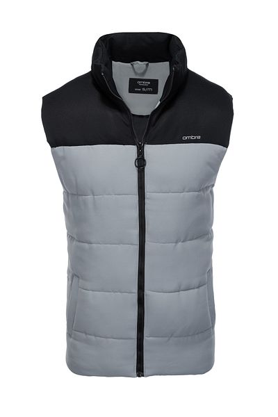 OMBRE Herren Steppweste V36 - rot