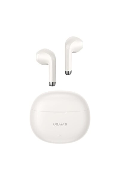Usams US-YO17 IOS/Android Uyumlu BT5.3 TWS Bluetooth Kulaklık-Bej
