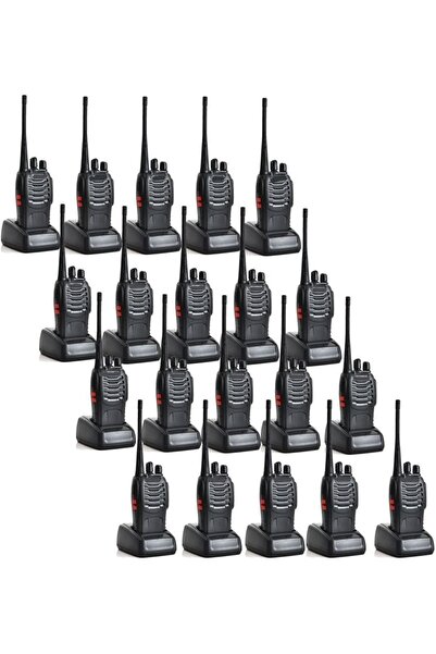 büyükköyavmarket 23 Adet Diş Kliniği Telsiz Seti Takımı El Telsizi Baofeng Re...