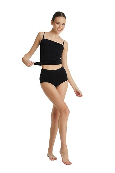 Blackspade Chiloți bikini negri pentru femei 1314 Essential Ult