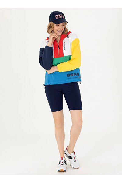 U.S. Polo Assn. U.S. Polo Assn. Γυναικείο σορτς με ελαστική μέση, στενή εφαρμ...