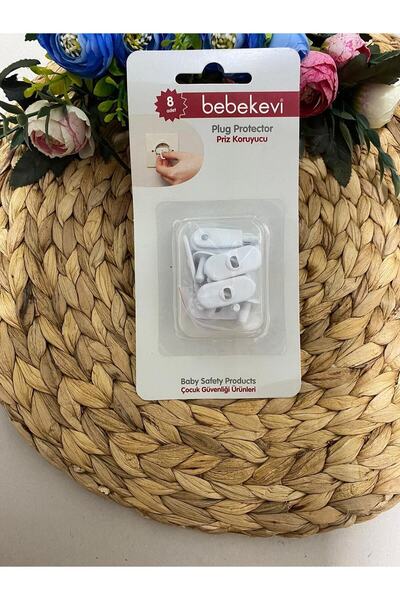 Bebekevi Children's Socket Protector, Socket Cover, Socket Cover 8 Pieces