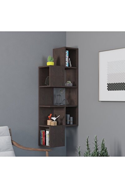 DECORMET Leylak 2 Duvar Rafı Wenge