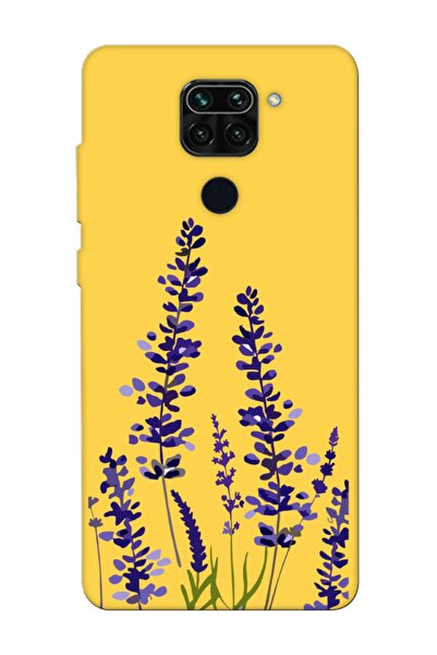 frondcase Redmi Note 9 Lavanta Sarı Telefon Kılıfı