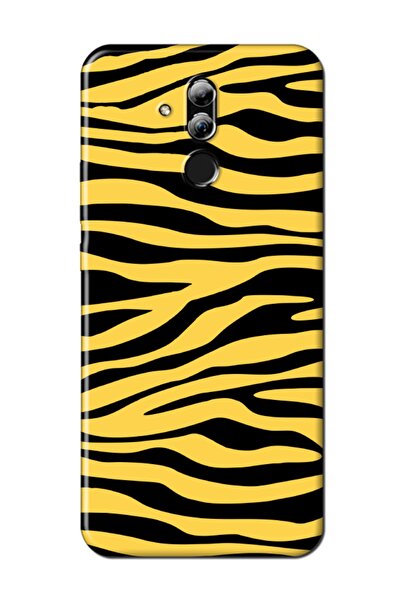 frondcase حافظة هاتف هواوي ميت 20 لايت بنمط الحمار الوحشي باللون الأصفر