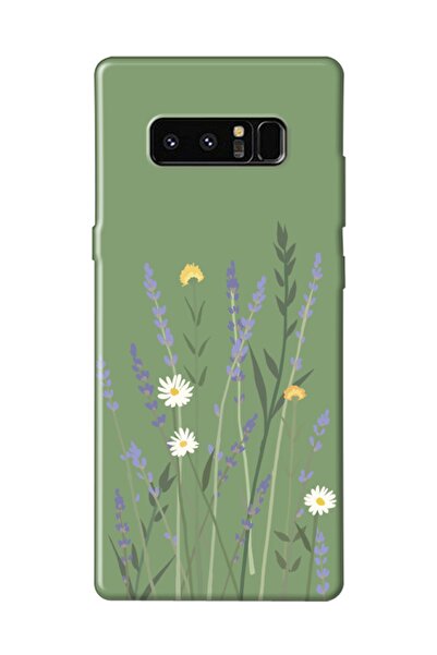 frondcase Samsung Note 8 Lavanta Yeşil Telefon Kılıfı