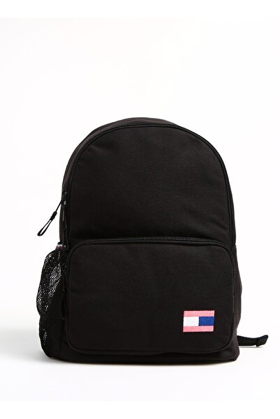 Tommy Hilfiger Siyah Erkek Çocuk Sırt Çantası