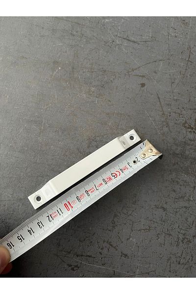 FERSAN AKSESUAR WHITE ALUMINUM D HANDLE