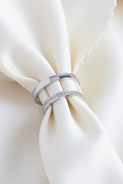 Lieza 3 mm 925 Ayar Gümüş Taşlı Taşsız Alyans