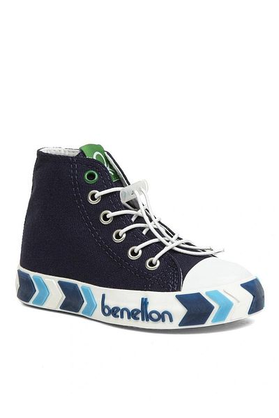 Benetton Dark Navy Blue Boy's Sneaker BN-30647