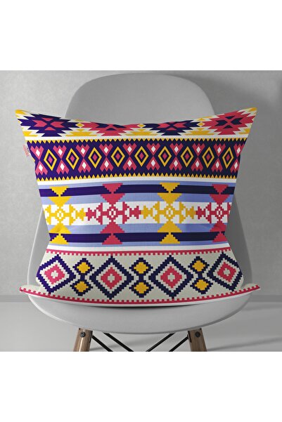 menesahome غطاء وسادة رمي، غطاء وسادة، غطاء منقوش، وسادة رمي أرجوانية، وسادة ...